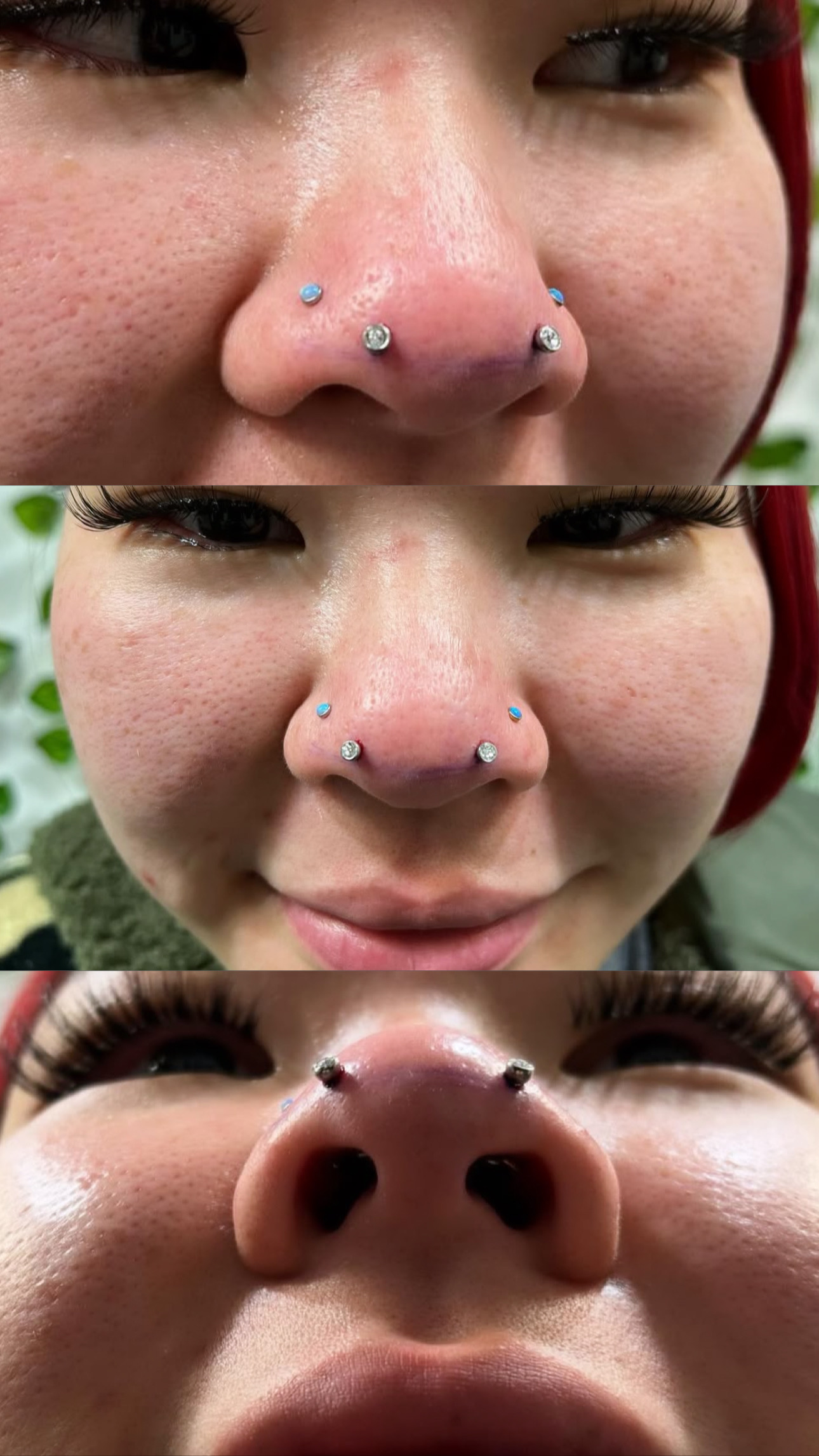 Forward Facing Nostrils